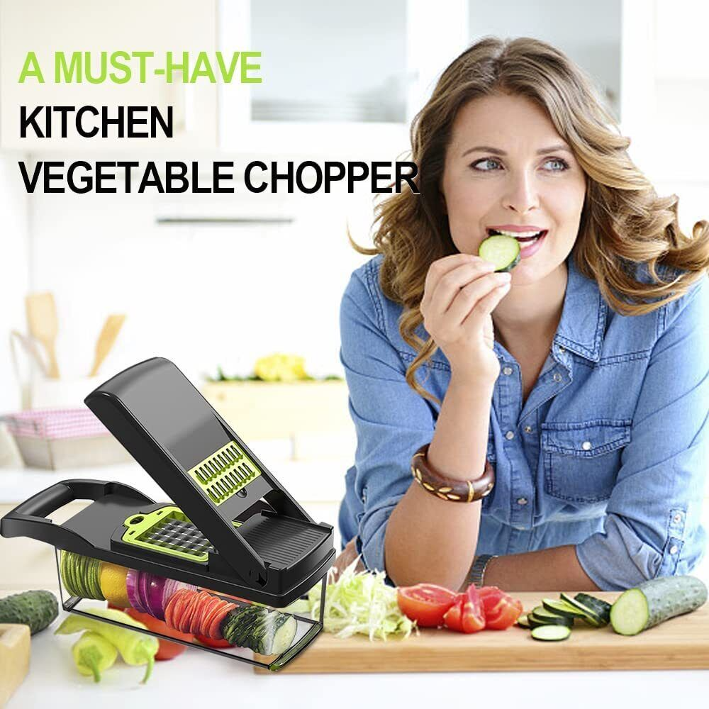 JDKitchen™ Professional 15-in-1 Multifunctional Vegetable Chopper