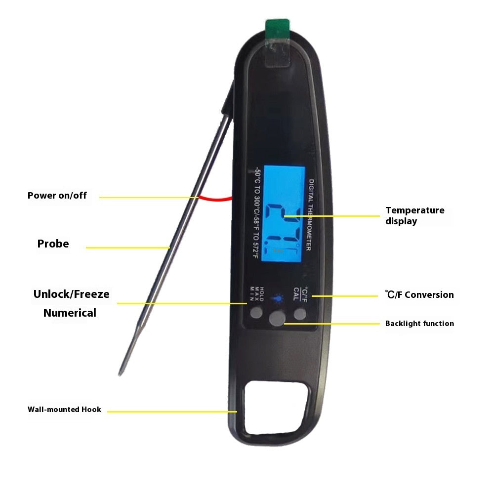 The JD Kitchen - Professional Instant Read Digital Meat Thermometer