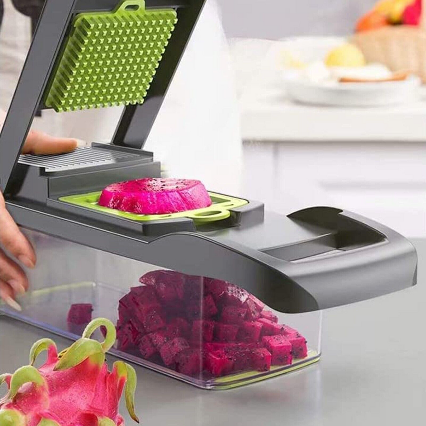 JDKitchen™ Professional 15-in-1 Multifunctional Vegetable Chopper